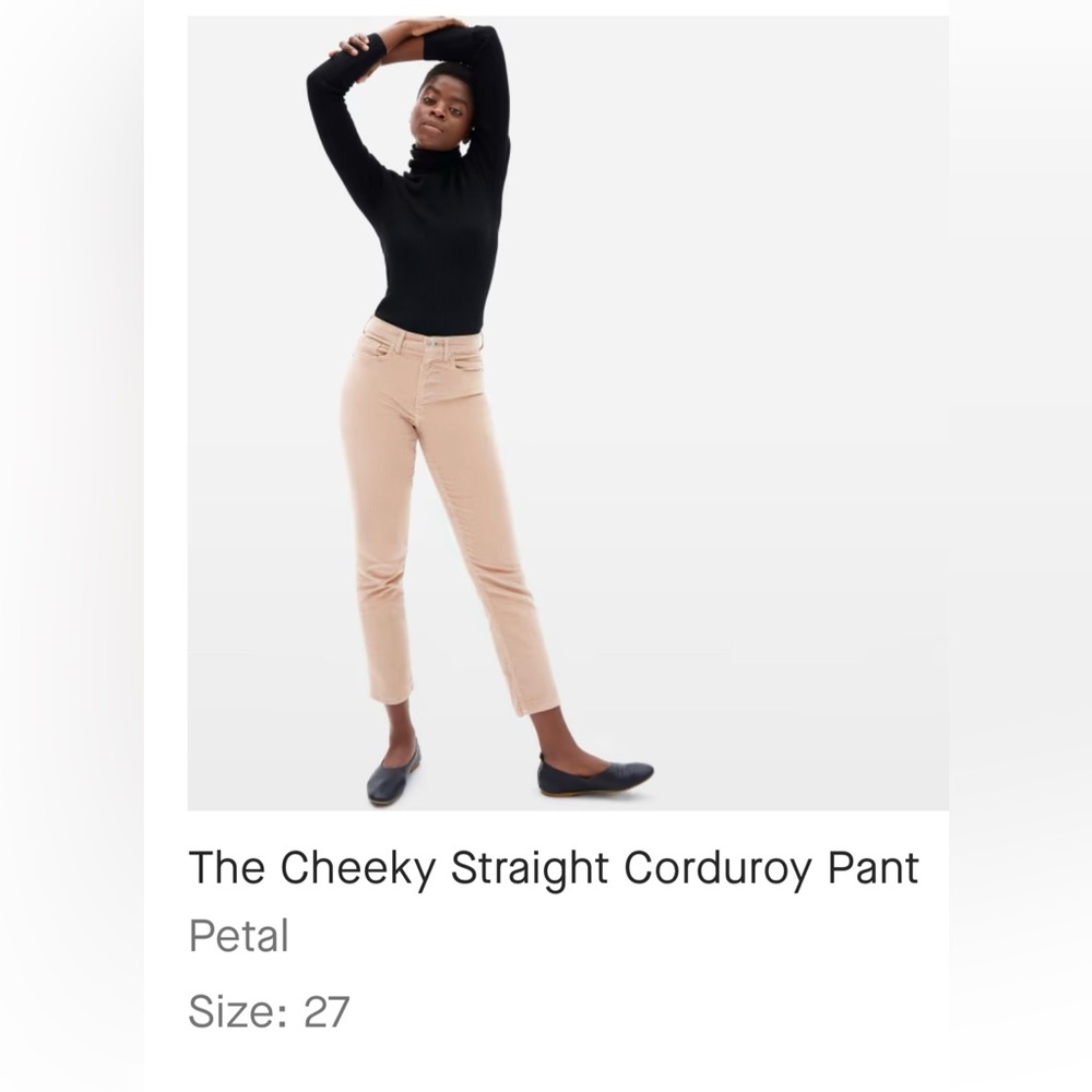 Everlane corduroy pants, size 27